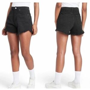 Wild Fable Black Denim Women's Shorts